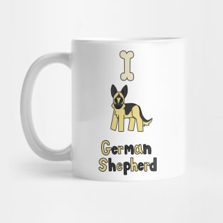 I love German Shepherds Mug